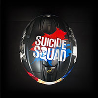 airbrush suicide squad painting helmet