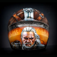 airbrush helmet