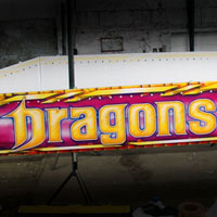 airbrush aerograf attraction carrousel karuzele rollercoaster bobovka how to train your dragon defenders of berk dragons dragon nest