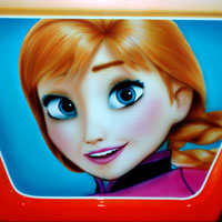 airbrush aerograf painting karuzela ferris wheel disney bajka anna