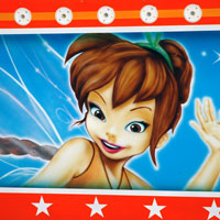 airbrush aerograf painting karuzela ferris wheel disney bajka fawn dzwoneczek