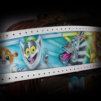 airbrush attraction painting aerograf karuzela decki kolotoc czech republik cartoon disney madagascar king julien krol julian