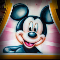 airbrush aerograf attraction carrousel karuzele  bajki disney