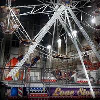 airbrush carrousel ferris wheel rides love stories full attraction