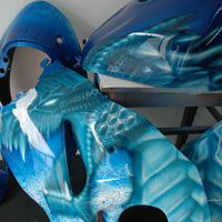 aerograf airbrush dragon ice hayabusa