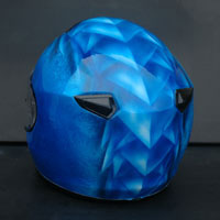 aerograf airbrush dragon ice helmet