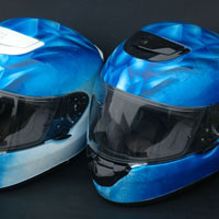 aerograf airbrush dragon ice helmet