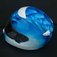 aerograf airbrush dragon ice helmet