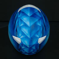 aerograf airbrush dragon ice helmet