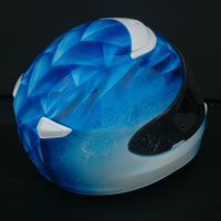 aerograf airbrush dragon ice helmet