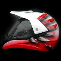 airbrush aerograf kask motocyklowy motorcycle helmet airoh husaria polska patriotyczny warrior