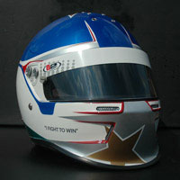 aerograf airbrush carting helmet asterix