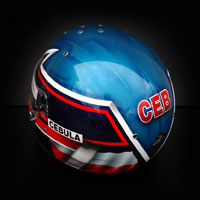 aerograf airbrush kask karting bell racing poland cebula