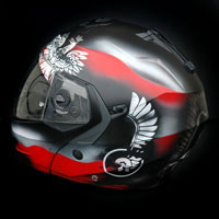 airbrush kask helmet caberg husaria