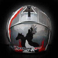 airbrush malowanie aerografem kask polska husaria