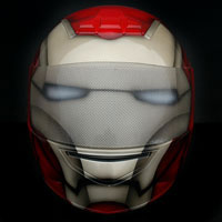 airbrush helmet ironman