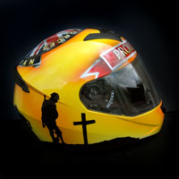 airbrush aerograf kask helmet ls2 ff352 war veteran hm forces soldier weteran anglia wojna onierz