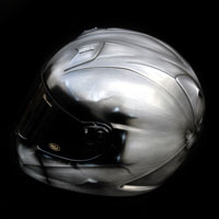 airbrush aerograf kask helmet bell metal effect gladiator