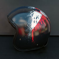 aerograf airbrush patriotyczny kask polska