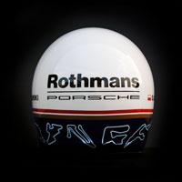 airbrush aerograf kask rajdowy race porsche rothmans 8 torw