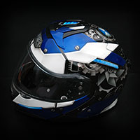 airbrush helmet transformers bmw painting