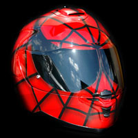 aerograf kask spiderman