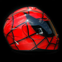 kask spiderman helmet black eyes