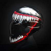 airbrush kask gecko venom