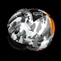 airbrush malowanie aerografem custompainting helmet gpa military mi24 heli
