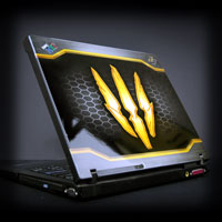 airbrush aerograf laptop pc ibm lenovo acer msi custom wiedmin dziki gon