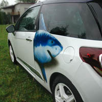 aerograf airbrush citroen shark