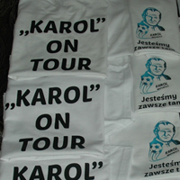 Koszulka Karol on tour Wadowice